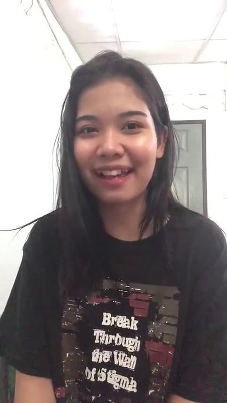 Burma cute open her dress