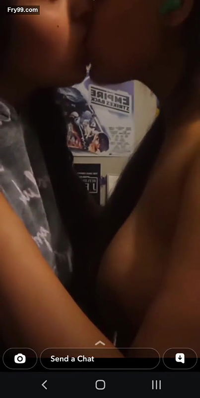 UK Teen Girl and Her Bestfriend Record Snapchat Video To Her Boyfriend