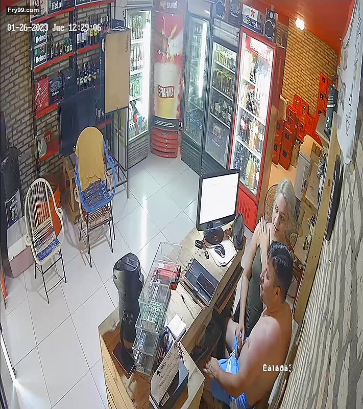 Caught on Hidden Camera – Shop Keeper Fucking His Assistant