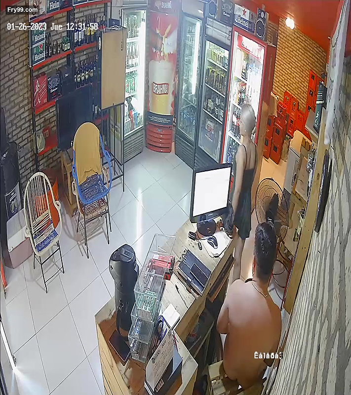 Caught on Hidden Camera – Shop Keeper Fucking His Assistant
