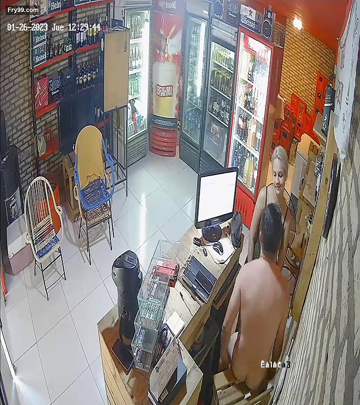 Caught on Hidden Camera – Shop Keeper Fucking His Assistant