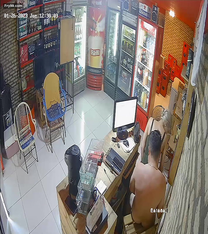Caught on Hidden Camera – Shop Keeper Fucking His Assistant