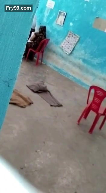 Bhabhi fucked by her son’s teacher in classroom
