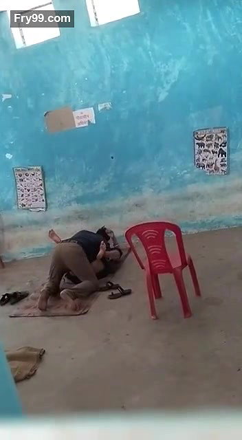 Bhabhi fucked by her son’s teacher in classroom