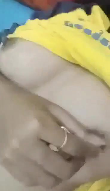 Cute girl pressing