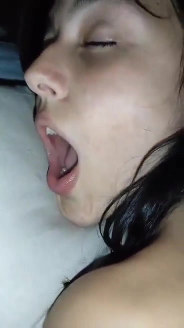 Hot Sexy Latin Girlfriend Getting Fucked By A Hugh Dick Until Her Pussy Wide Open