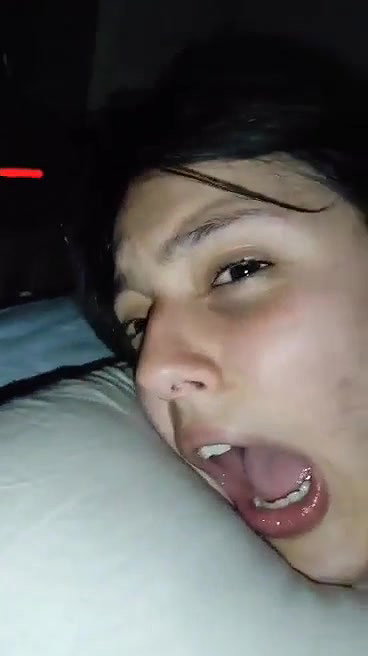 Hot Sexy Latin Girlfriend Getting Fucked By A Hugh Dick Until Her Pussy Wide Open