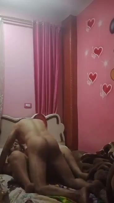 BBW Milf WIth Her Lover On Bed Fuck Her Pussy With Dirty Talking