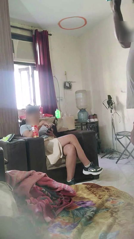 Desi girl with black