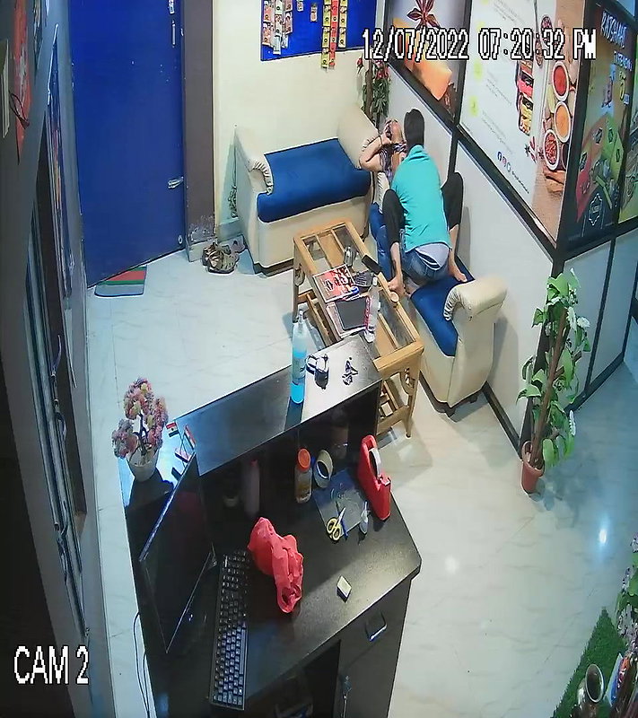 Fucking scandal leaked by cctv