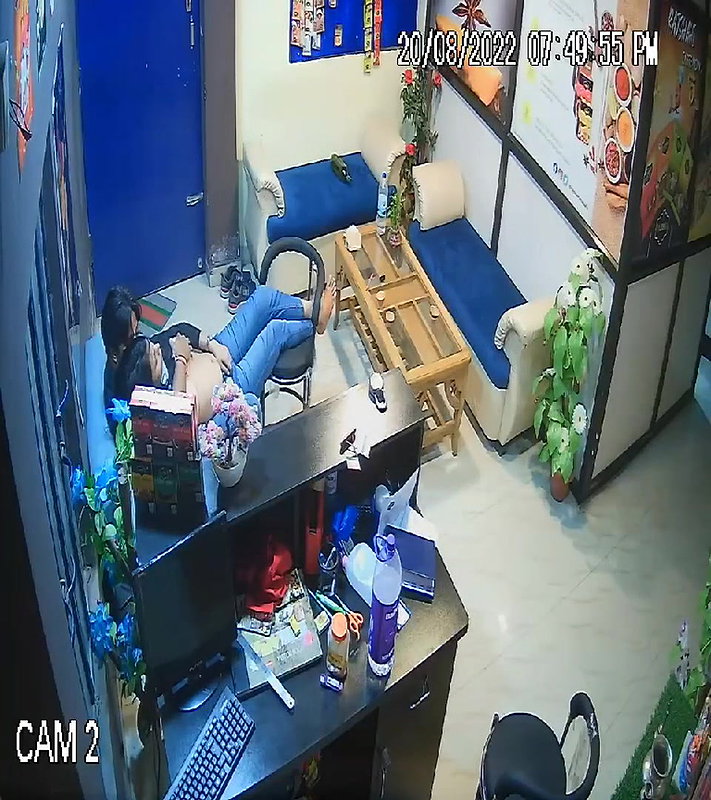 Fucking scandal leaked by cctv
