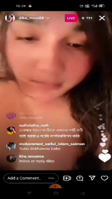 diba moni show her boobs