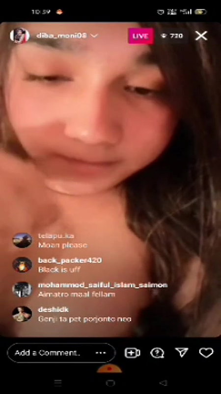 diba moni show her boobs