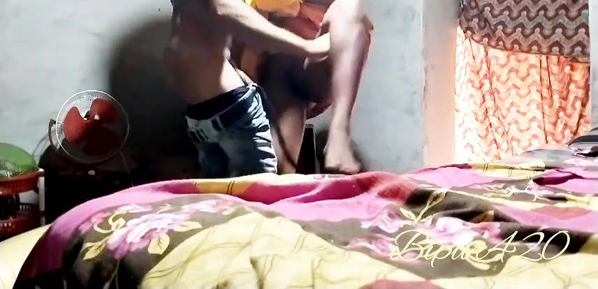 Wearing a yellow saree, I fucked my daughter-in-law