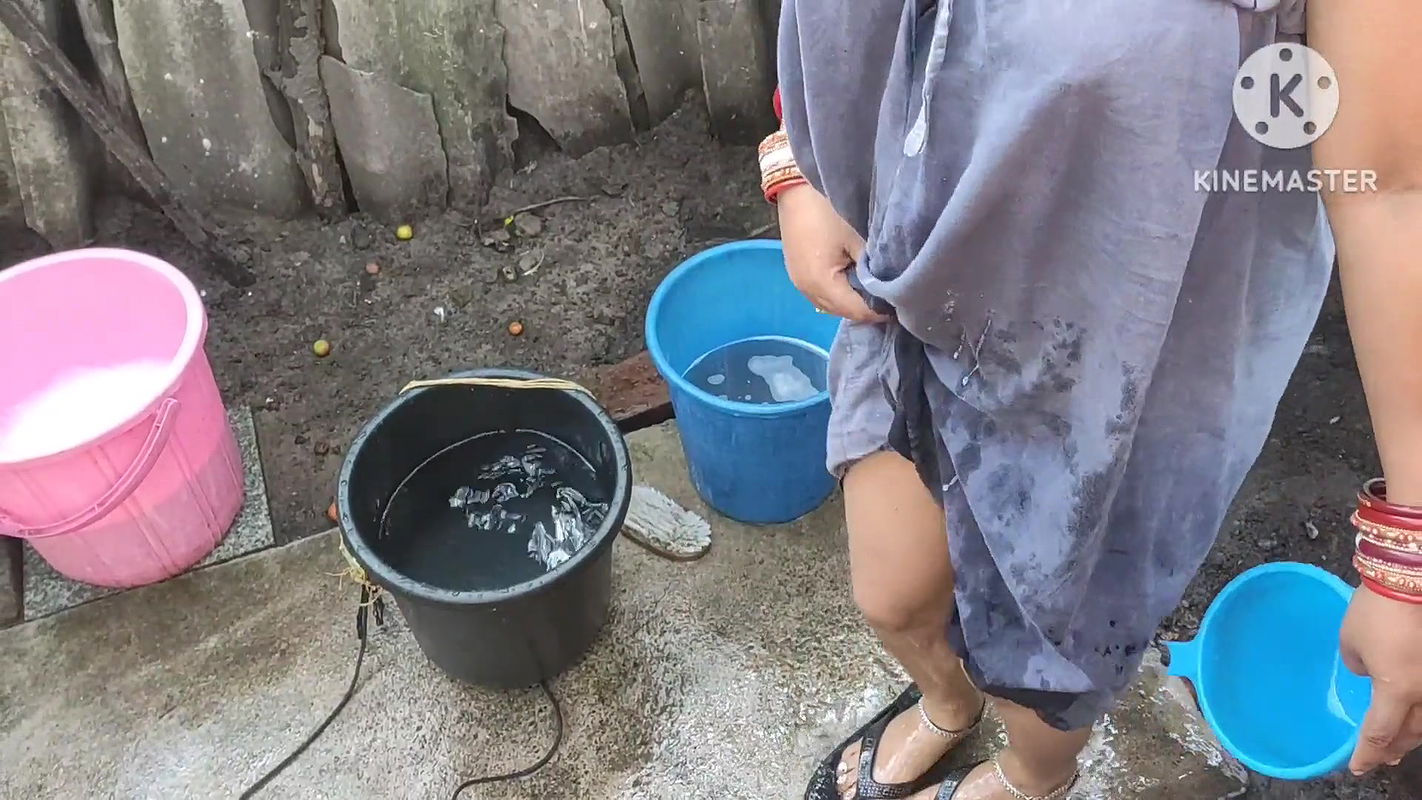 Bhabhi ki hot bathing