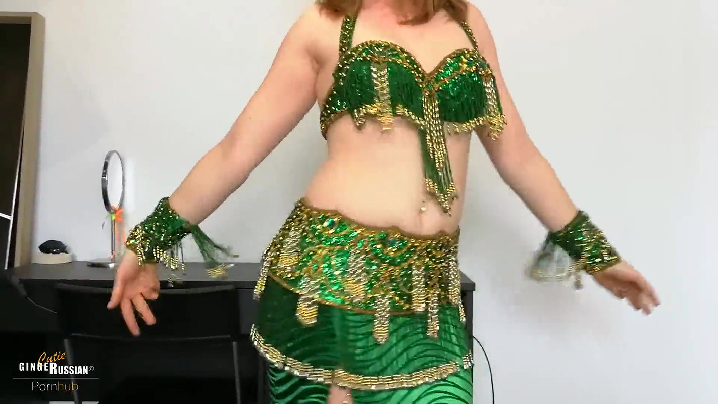 Teen Belly Dancer Teases Hard Cock then Doggy till Creampie