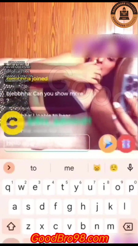 Latest Vansheen Verma Most Hyped Live, Areola Slip For The First Time
