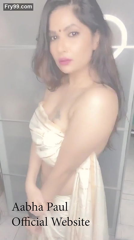 Aabha Paul As Ms. Nair Strips Blouse Hot Boobs show