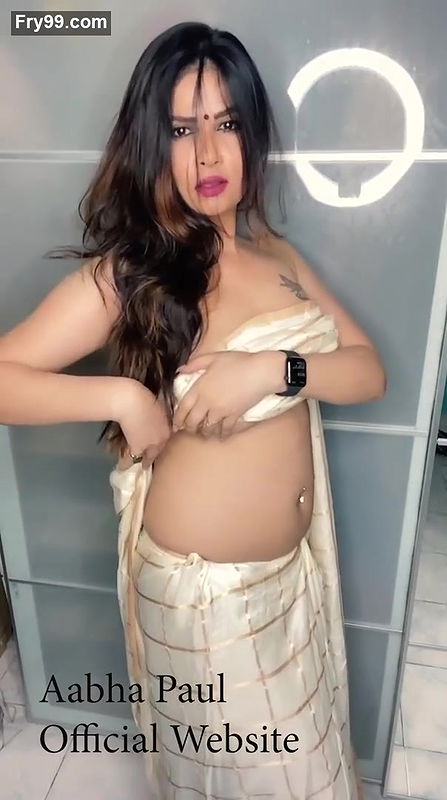 Aabha Paul As Ms. Nair Strips Blouse Hot Boobs show