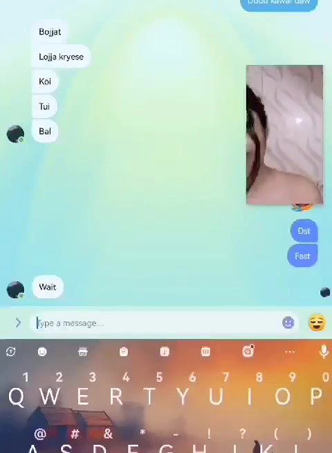 Cute Girl Showing lover