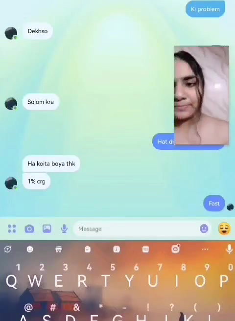 Cute Girl Showing lover