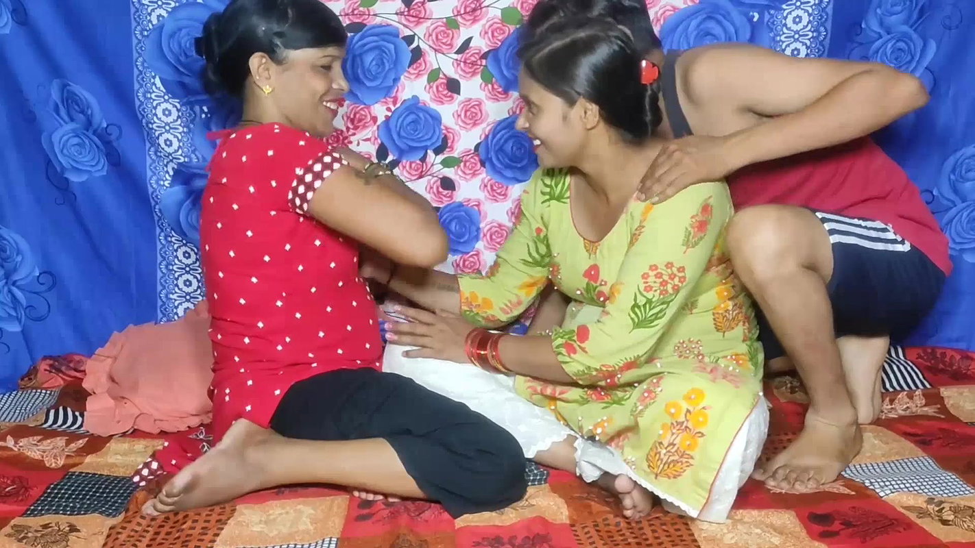 Real Indian Threesome Sex Action
