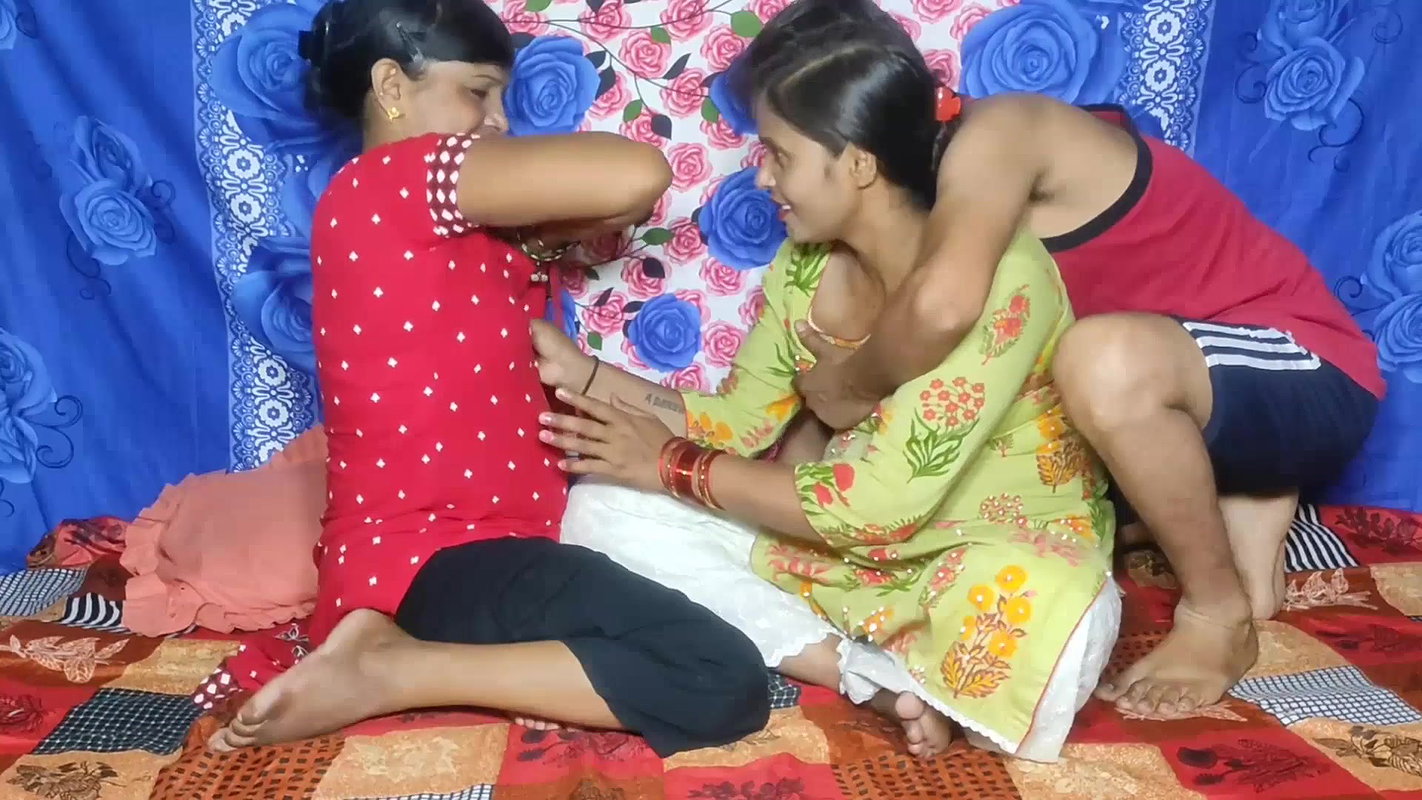 Real Indian Threesome Sex Action