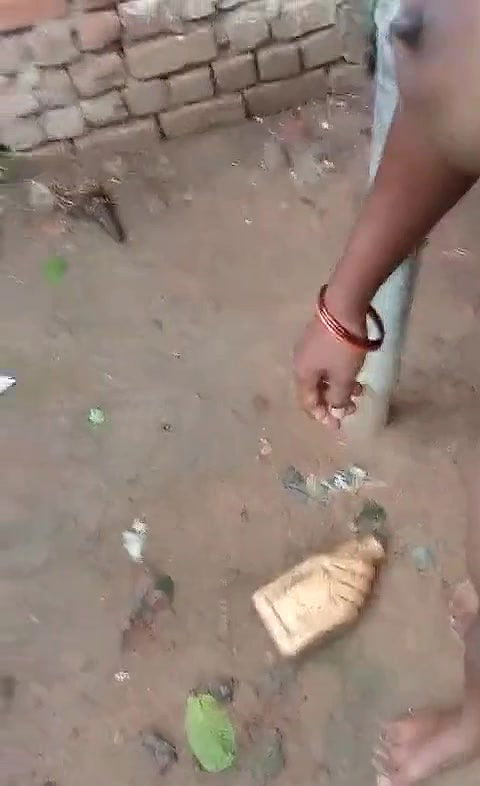 Indian beauty Desi bhabhi forest outdoor hard-core Sex video