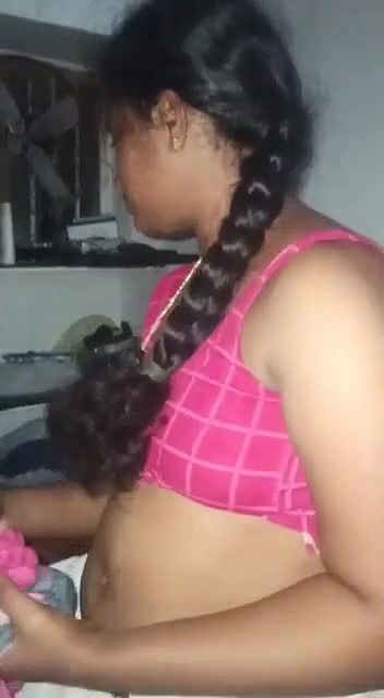 Tamil wife Preparing for night fun with Husband