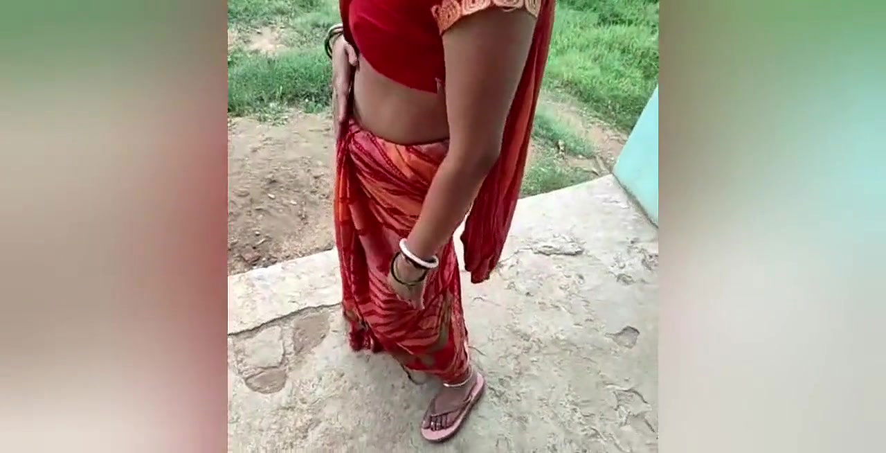 Village wife showing outdoor