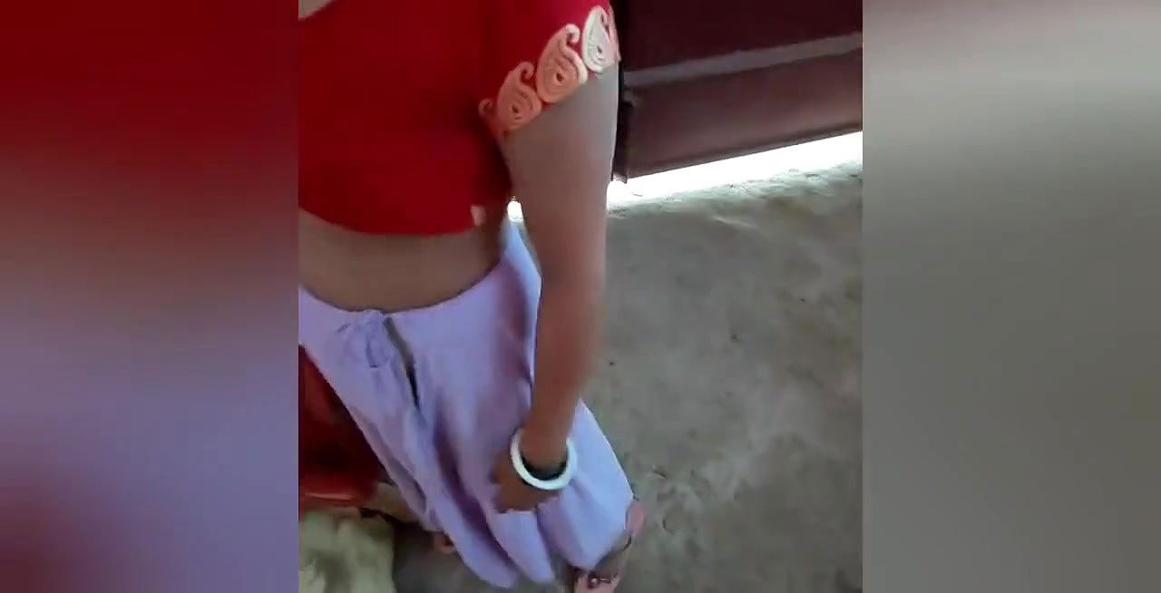 Village wife showing outdoor