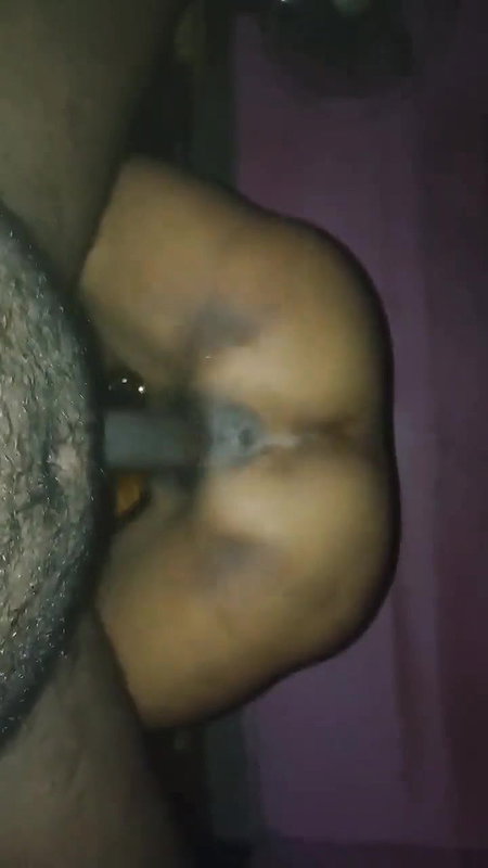 Tamil wife riding with Husband