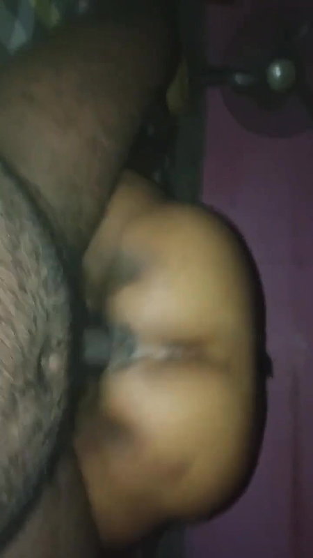 Tamil wife riding with Husband