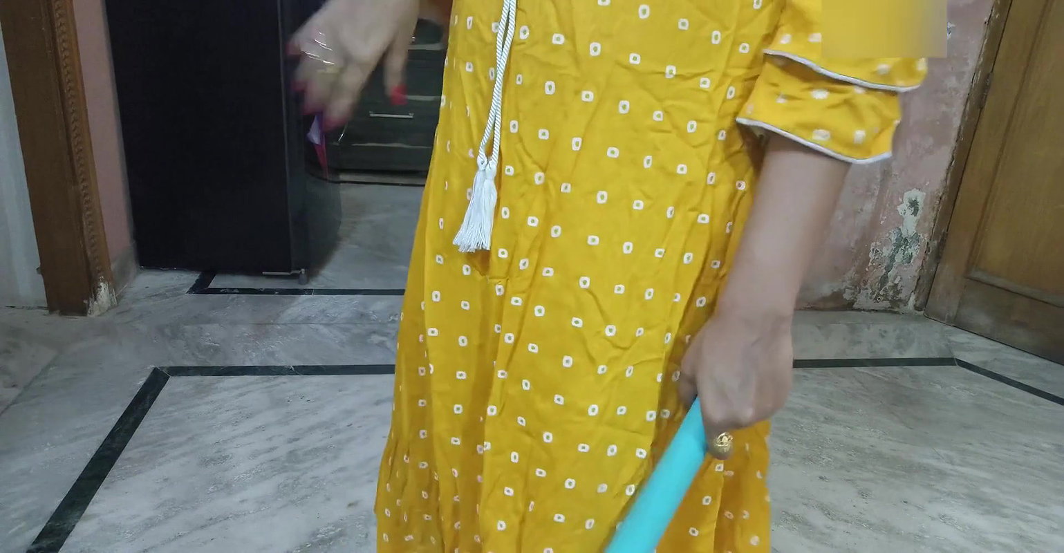 Hot maid wear Suit in front of her malik and sucks Dick and hard ASS FUCK in hindi audio