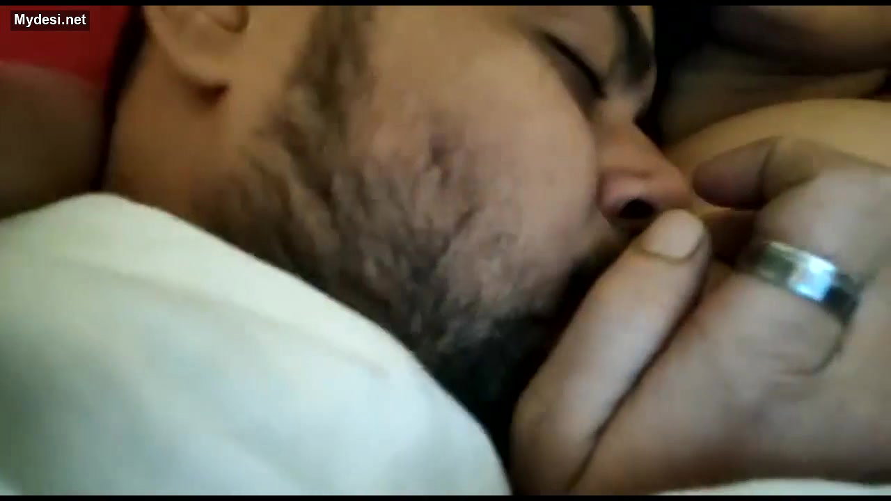 licking wife big boobs