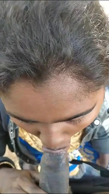 Outdoor blowjob