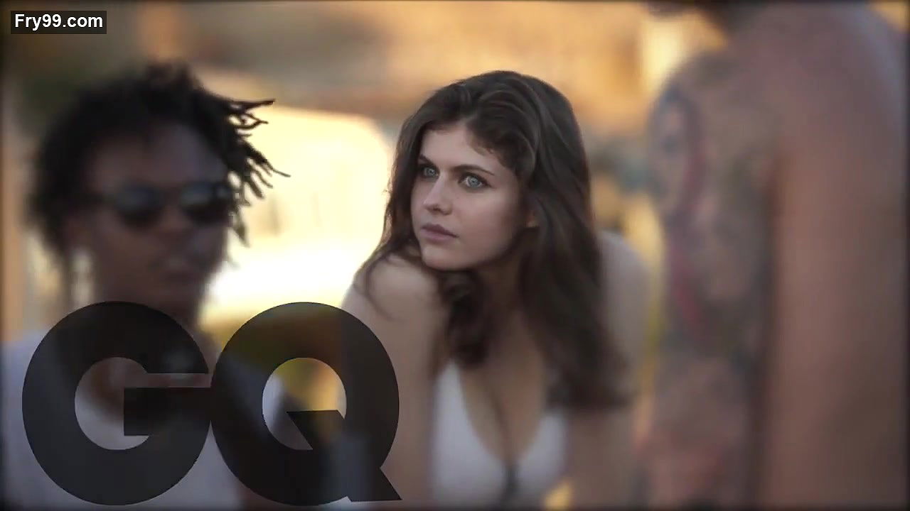 Alexandra Daddario – GQ Behind the Scenes