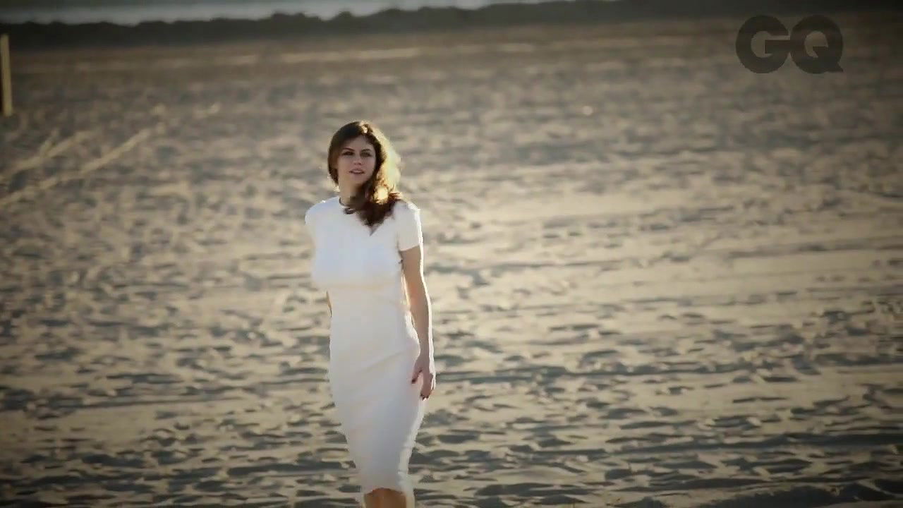 Alexandra Daddario – GQ Behind the Scenes
