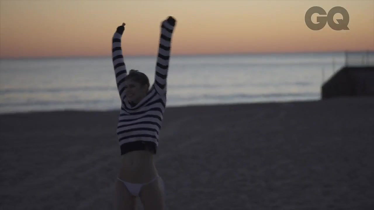 Alexandra Daddario – GQ Behind the Scenes