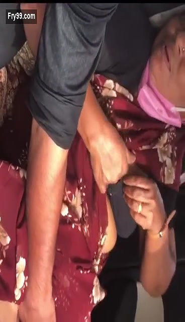 Inside car desi aunty 2clips Marged