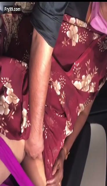 Inside car desi aunty 2clips Marged