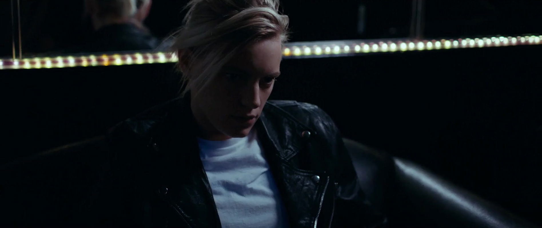 Andrea Stefancikova – below her mouth