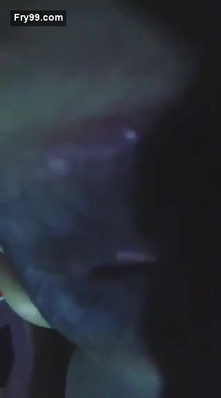 Wet pussy of red bra girl