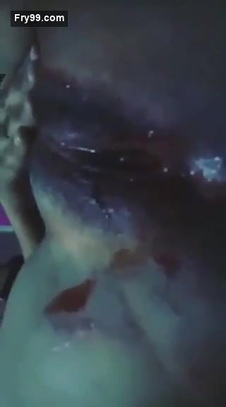 Wet pussy of red bra girl