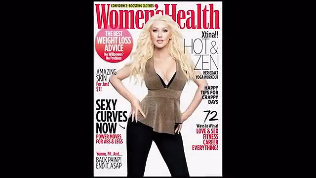 Christina Aguilera – Womens Health
