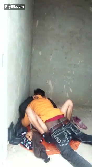 Outdoor fucking caught