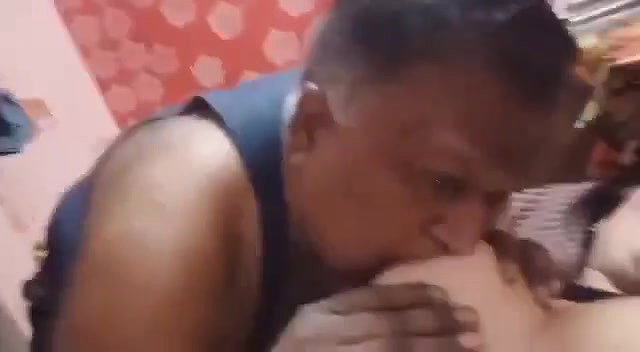 Uncle Sucking and Playing with Auntys Bigboobs