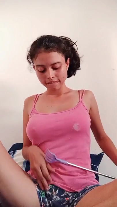 SLIM YET SEXY  HORNY GF MASTERBATING VIDEO