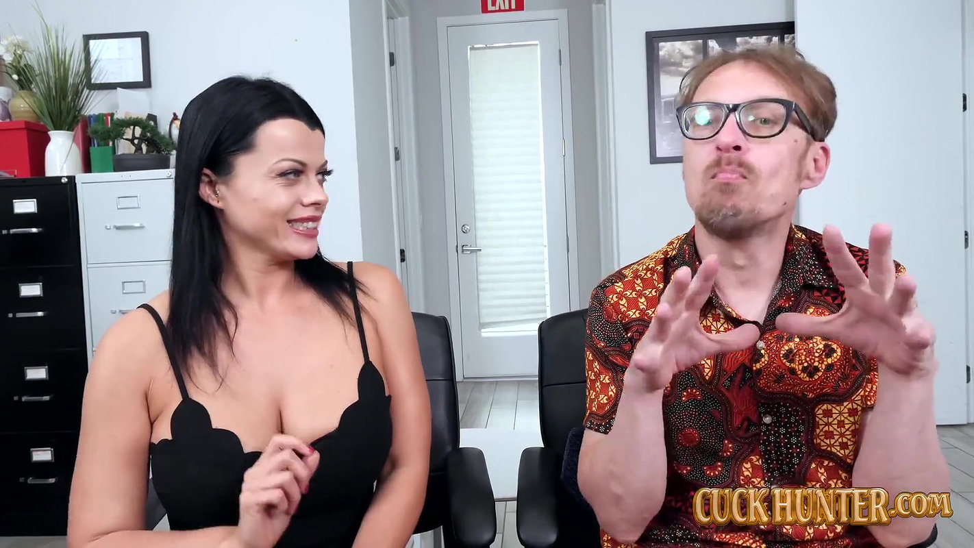 Busty MILF Nadia White cuckolds at a business meeting