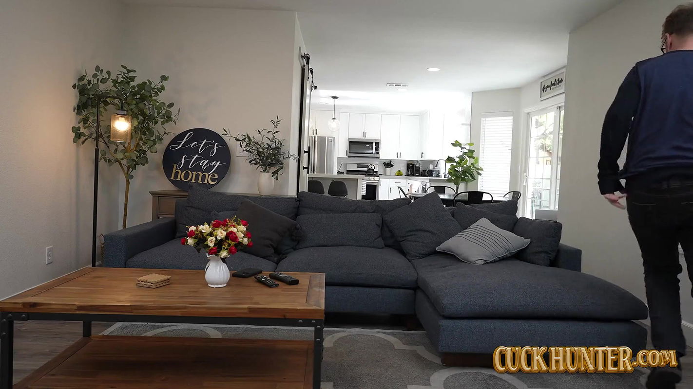 Petite wife Aften Opal gets big dick cuckold from sheriff officer